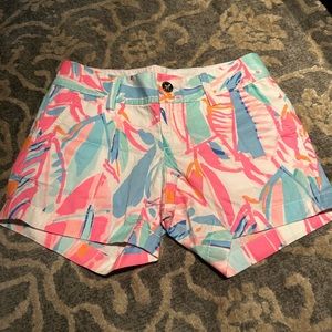 Lilly Pulitzer shorts size 00 new workout tags
